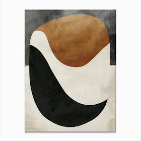 Deep River Stone Park Bauhaus Minimalist Canvas Print