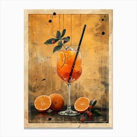 Aperol Spritz Art Print 218 Canvas Print