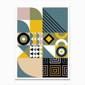 Bauhaus style 3 Canvas Print