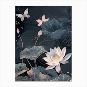 Lotus Flower 4 Canvas Print