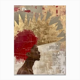 'Red Hair' Canvas Print