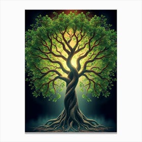 Tree Of Life 71 Canvas Print