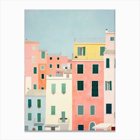 Portofino, Italy Colourful View 1 Canvas Print