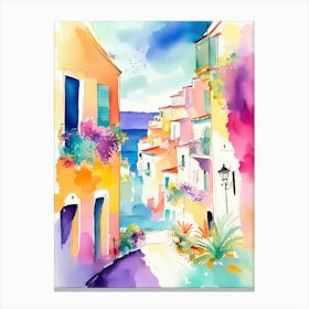 French Riviera 1 Canvas Print