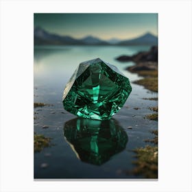 Emerald 3 Canvas Print