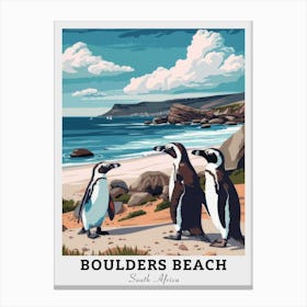 Boulders Beach Travel Canvas Print