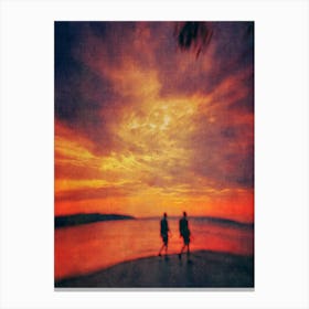Sunset Fantasy Canvas Print