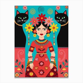 Frida Kahlo 1 Canvas Print