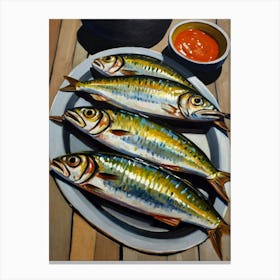 Sardines 1 Canvas Print