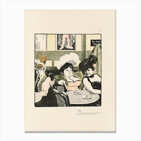 'The Tea Party' Canvas Print