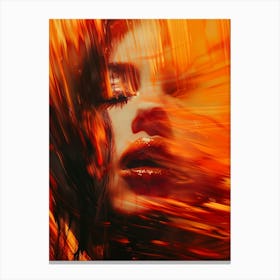 Youth And Fire Canvas Print