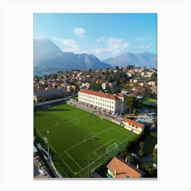 Lago Di Como, Italy, Bellagio, Lombardia, Stampa del lago di como. Foto aerea. Arte murale italiana. Italy Wall Art. Canvas Print