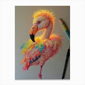 Flamingo 26 Canvas Print