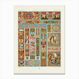 Renaissance Pattern, Albert Racine (7) 1 Canvas Print