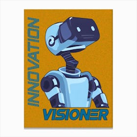 Visioner Inovation World Canvas Print