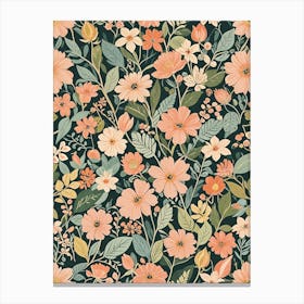 Floral Spread Canvas Print