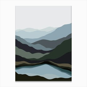 Landscape Painting 9 Canvas Print