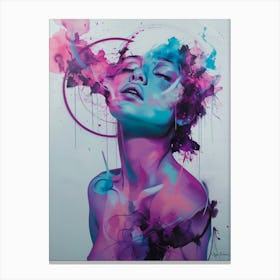 Abstract woman Canvas Print