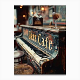 Jazz Cafe 1 Canvas Print