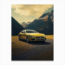 Maserati Granturismo 5 Canvas Print