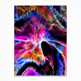Acrylic Extruded Painting 250 Canvas Print