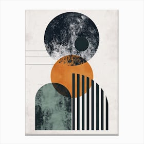 Cholesky Bauhaus Mid Century Canvas Print