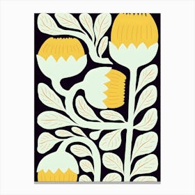 Henri Matisse Yellow Flowers 3 Canvas Print