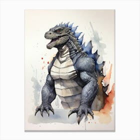 Godzilla 3 Canvas Print