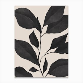 Minimal Plant 64 Canvas Print