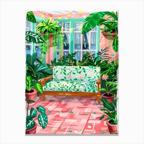 Tropical House 3 Canvas Print