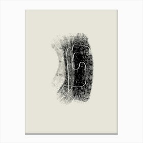 Abstract Modern Lines Canvas Print