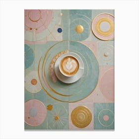 Morning Latte Canvas Print