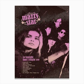 Beixi Mazzy Star Aesthetic Vintage Posters Canvas Art Poster And Wall Art Picture Print Modern Family Bedroom Decor Posters Canvas Print