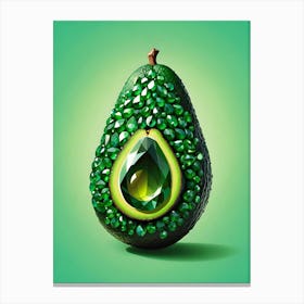 Avocado Gem 2 Canvas Print