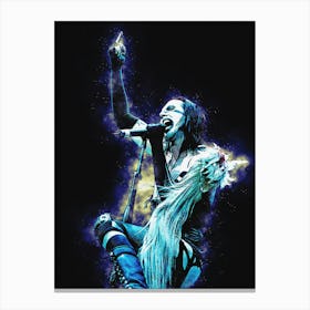 Spirit Marilyn Manson 1 Canvas Print