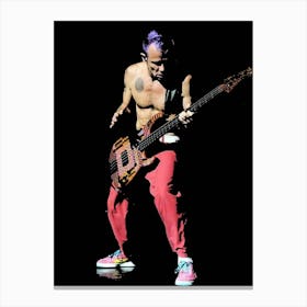 flea Red Hot Chili Peppers band music Canvas Print