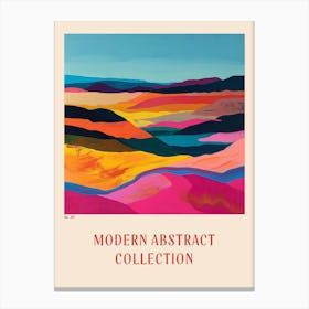 Modern Abstract Collection Poster 60 Canvas Print