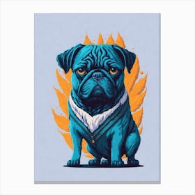 Pug Dog Canvas Print