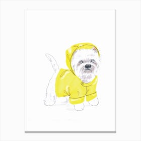 Westie Canvas Print