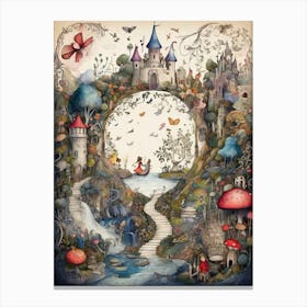 Fairytale Castle 5 Canvas Print