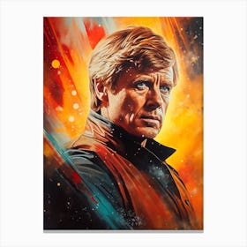 Robert Redford (2) Canvas Print