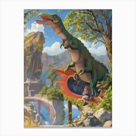 T - Rex Canvas Print