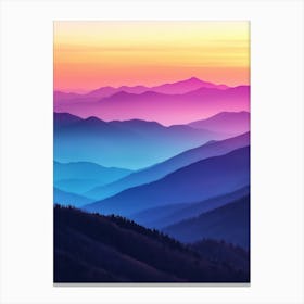 The Great Smoky Mountains, National Park Canvas Print