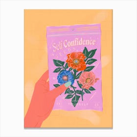 Self Confidence Seeds Canvas Print