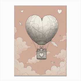Heart Balloon 2 Canvas Print