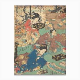 Print11 By Utagawa Kunisada Canvas Print