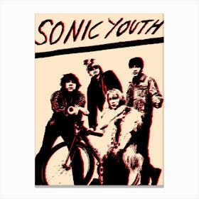 Sonic Youth 1 Canvas Print