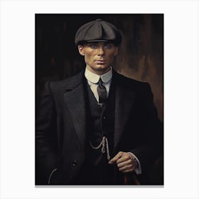 Gangster Art Thomas Shelby Peaky Blinders 4 Canvas Print