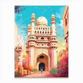The Charminar Hyderabad, India Canvas Print