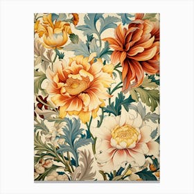 Floral Wallpaper 104 Canvas Print